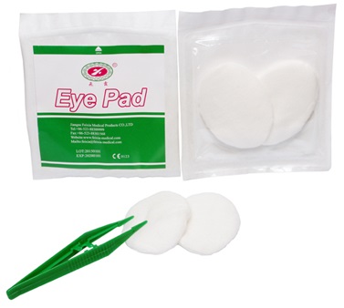 Gauze eye pad